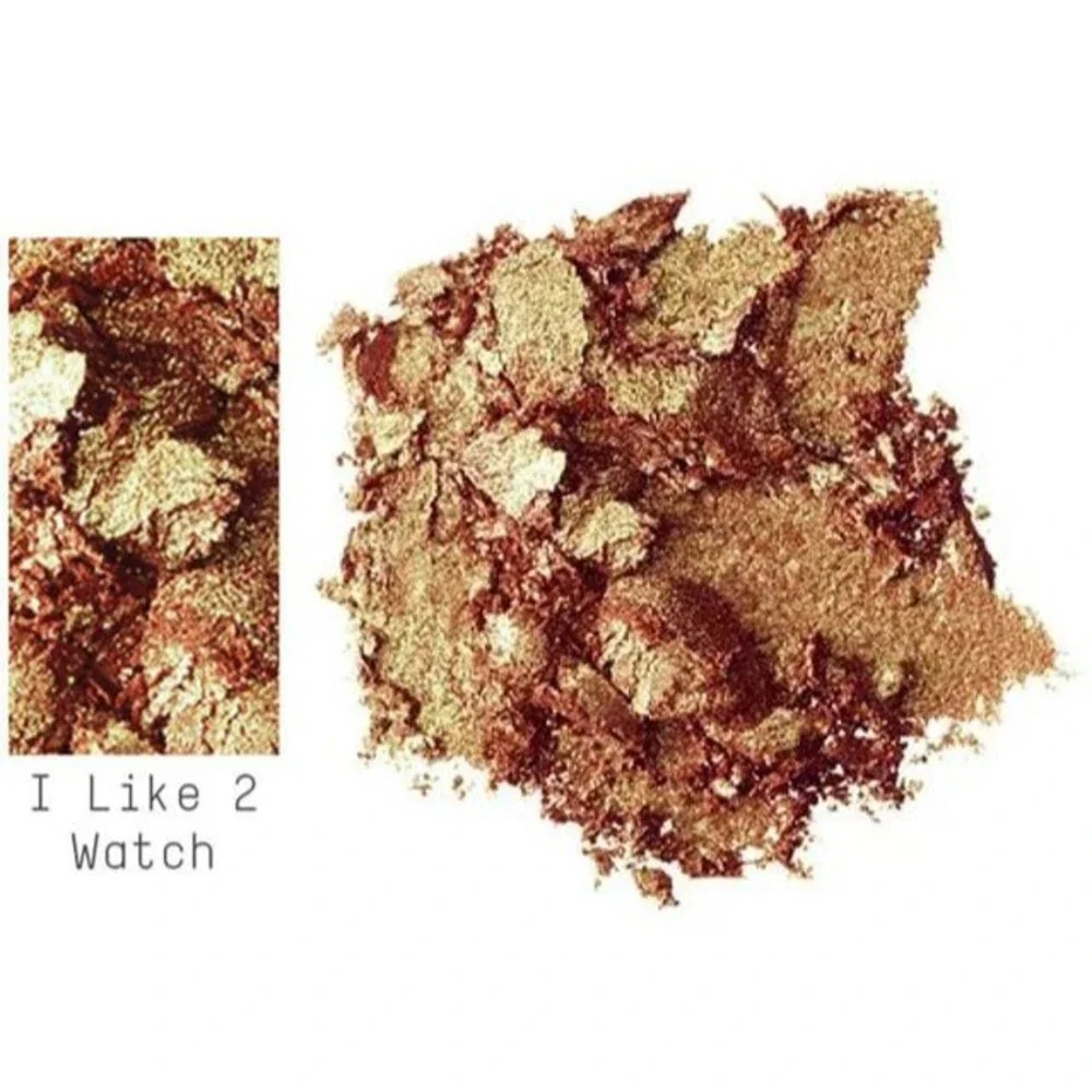 MAC I LIKE TO WATCH Eye Shadow ~ Midtone Brown Gold ~Dazzleshadow Metallic NIB